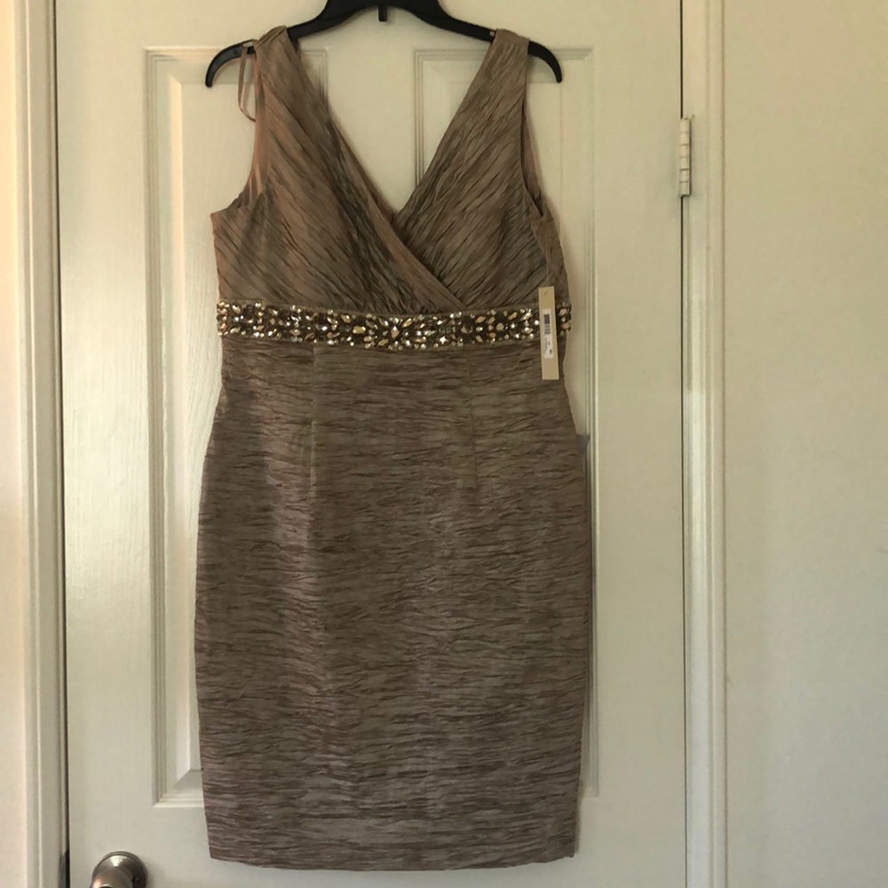 Eliza J Tan Dress